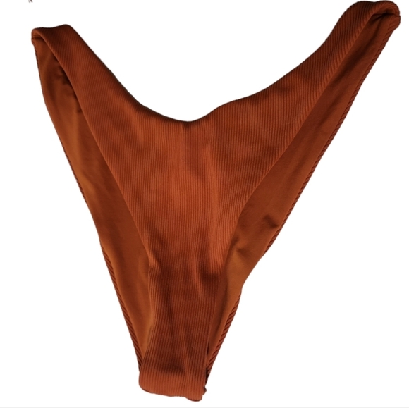 NWT L * SPACE set Axel top & Foley Bitsy Bottom Bundle Amber Orange SZ Small - Picture 4 of 10